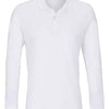SOL'S Unisex Planet Long Sleeve Piqué Polo Shirt