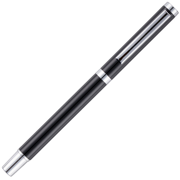 Branded TRAVIS GLOSS ROLLER Pen with chrome trim
