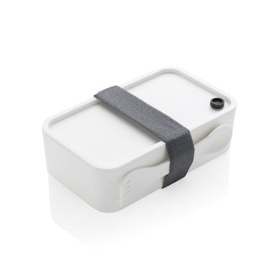 Branded PP lunchbox with spork