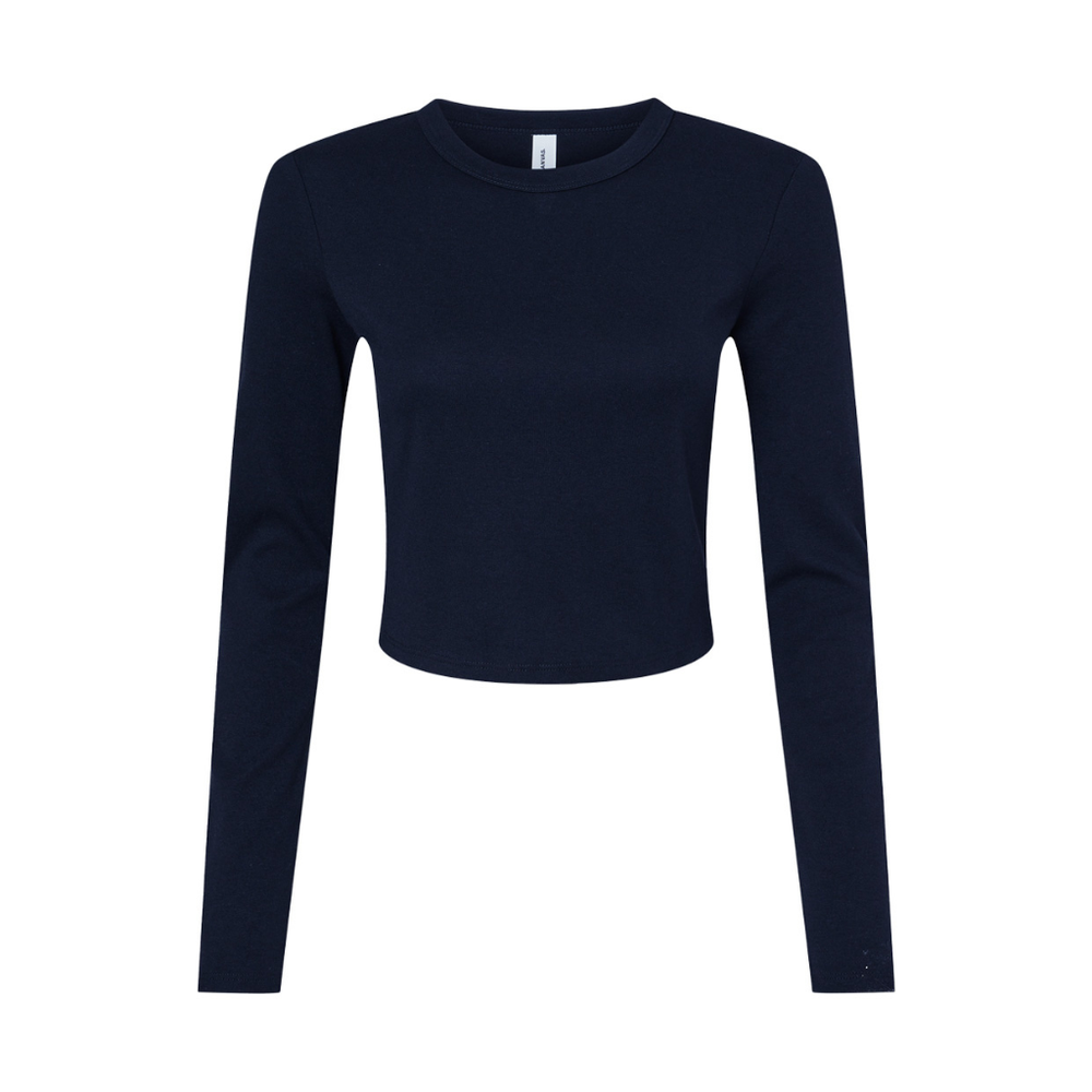 Bella Micro Rib Long Sleeve Baby T-Shirt
