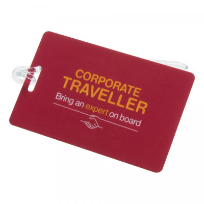 Custom Printed Luggage Tag (Silicone Loop)
