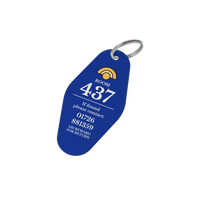 Retro Hotel Keyring
