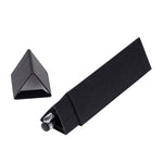 Branded DELUXE TRIANGULAR with BLACK lining