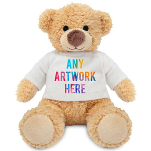 Printed 17cm Harry Bear - White T-shirt