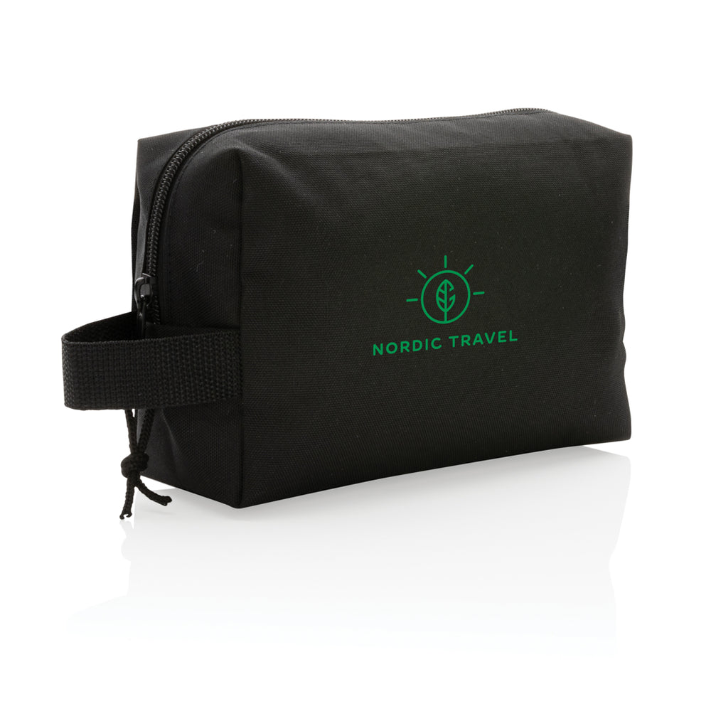 Branded Impact AWARE™ basic RPET toiletry bag