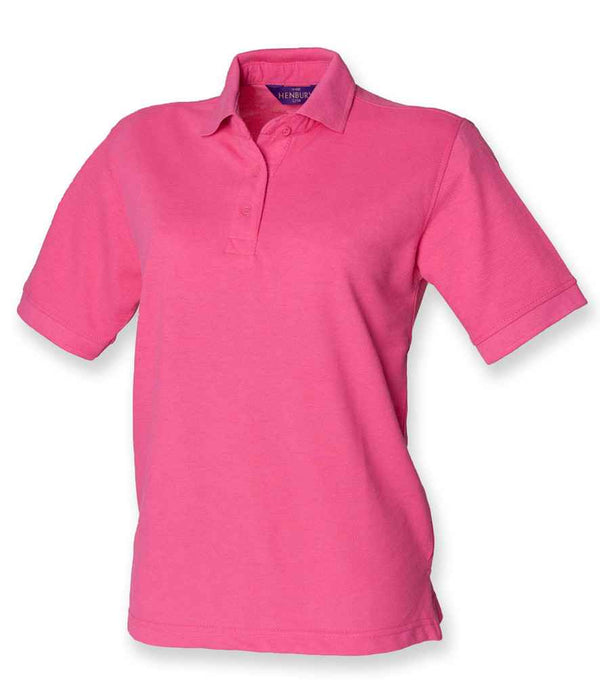 Henbury Ladies Poly/Cotton Piqué Polo Shirt