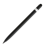 Aluminum inkless pen with eraser
