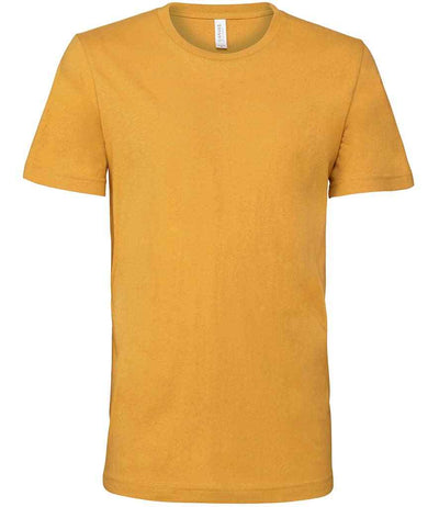 Canvas Unisex Crew Neck T-Shirt Mustard