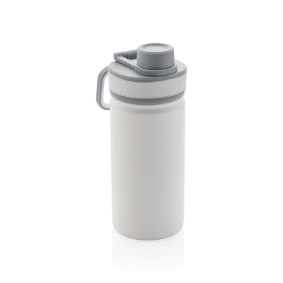 Vacuum stainless steel bottle with sports lid 550ml