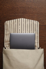 Branded VINGA Bosler backpack GRS recycled canvas