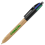 BIC® 4 Colours Wood Style Black/Natural