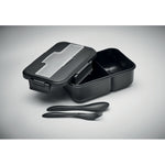 Lunch box with cutlery in PP