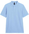 Gildan SoftStyle® Double Piqué Polo Shirt Light Blue