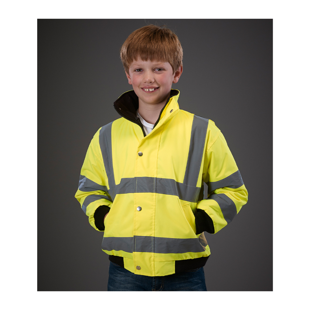 Yoko Hi-Vis Classic Bomber Jacket