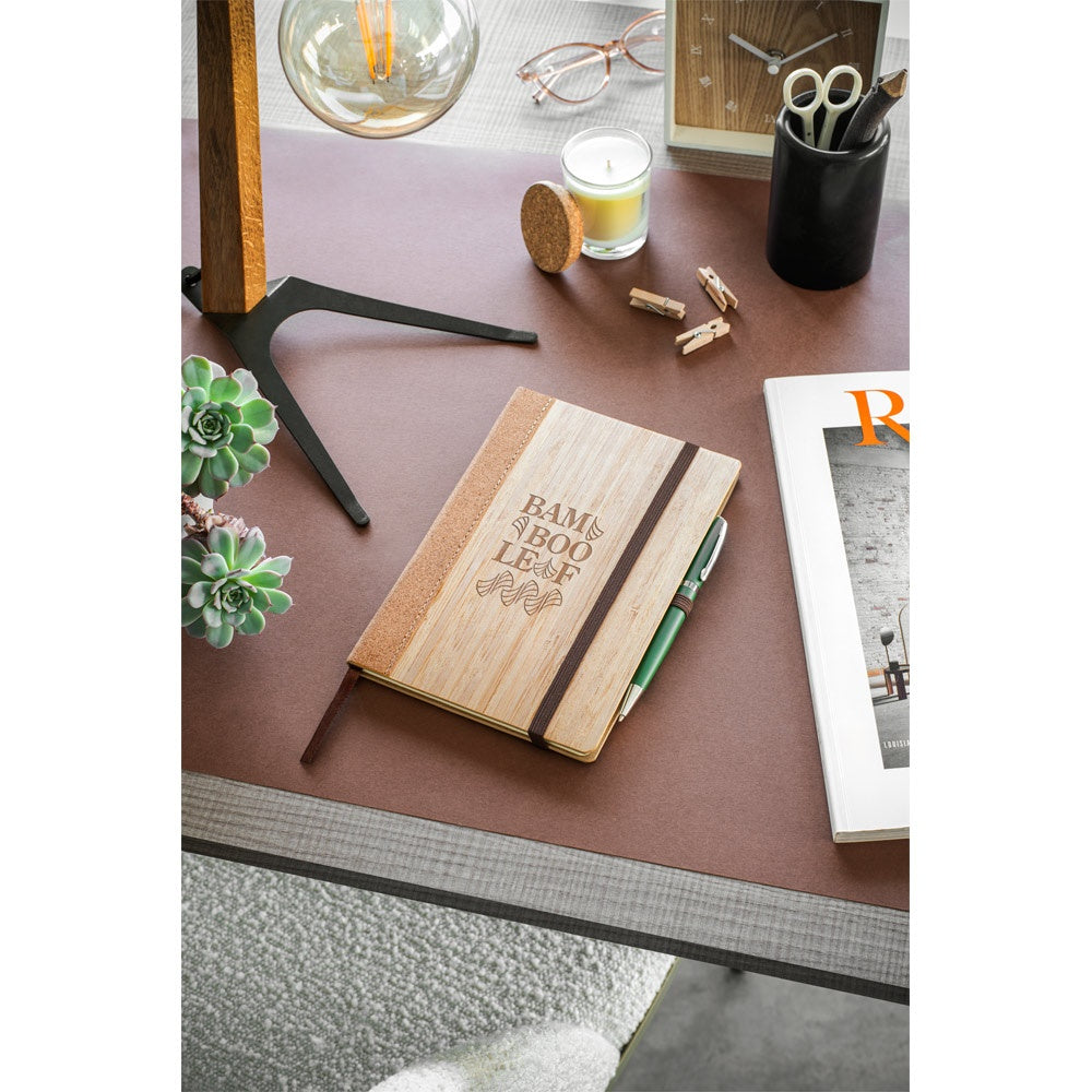 Orwell Bamboo and Cork A5 Notebook