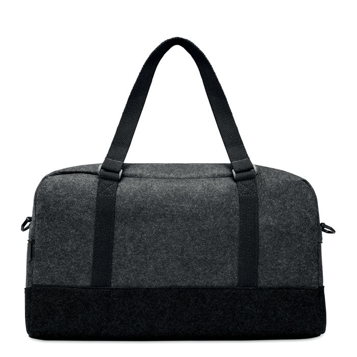 Branded RPET felt weekend bag