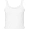 Bella Ladies Micro Rib Spaghetti Strap Tank Top