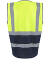 Regatta High Visibility Pro Executive Vest Yellow/Navy