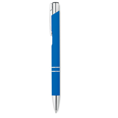 Branded Ball pen in rubberised finish