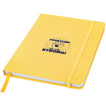 Spectrum A5 hard cover notebook Yellow