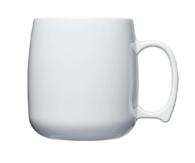 Branded Classic 300 ml plastic mug