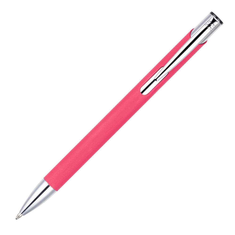 Branded MOLE-MATE ball pen with chrome trim