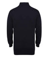 Henbury Zip Neck Sweater