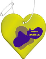 Branded RFX™ H-09 heart reflective TPU hanger