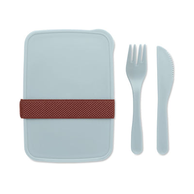 Branded Lunch box with cutlery