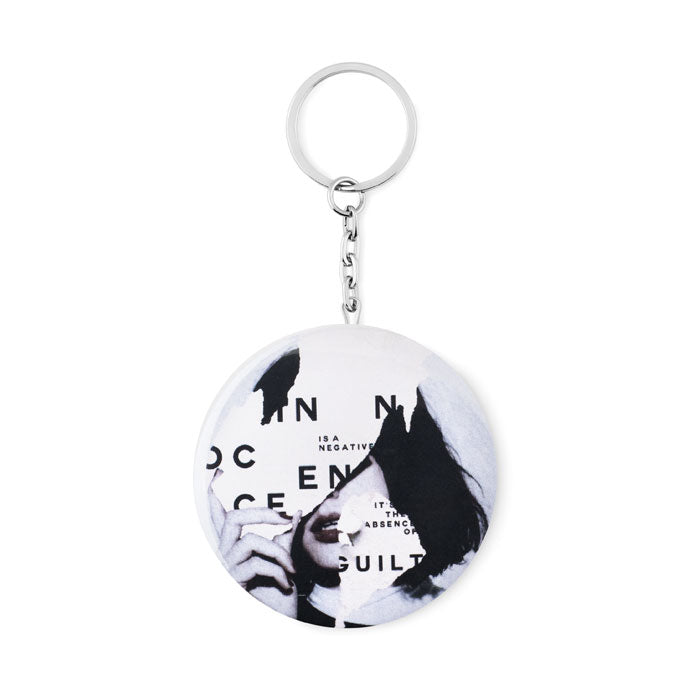 Branded Key ring with bottle opener