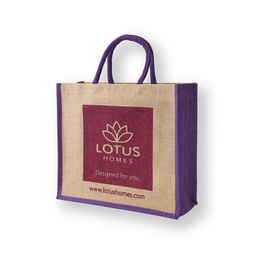 Aura Accented Jute Bag