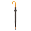 23 inch umbrella with Wooden Handle Black