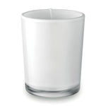 Branded Scented candle in glass