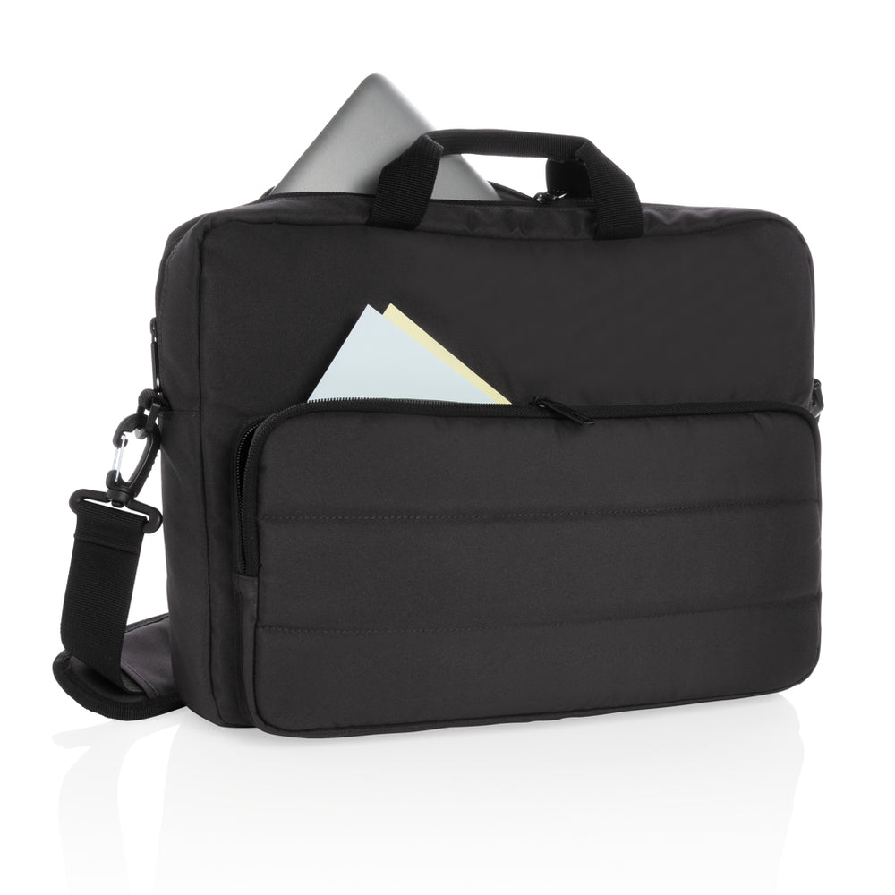 Branded Impact AWARE™ RPET 15.6" laptop bag