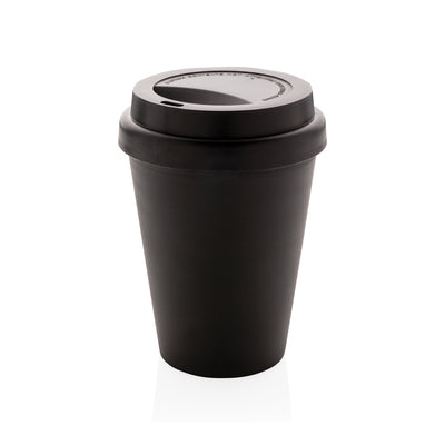 Branded Reusable double wall coffee cup 300ml