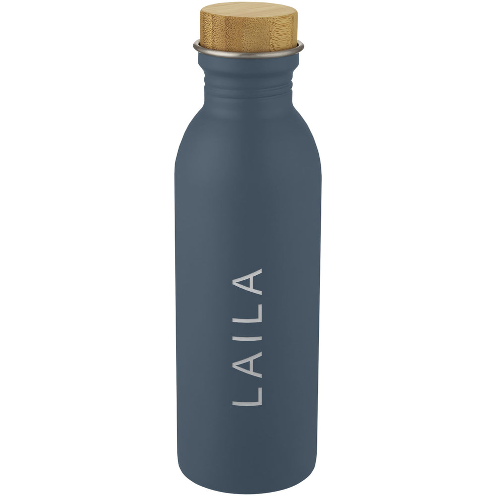 Branded Kalix 650 ml stainless steel water bottle