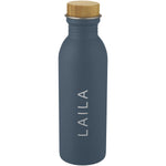 Branded Kalix 650 ml stainless steel water bottle