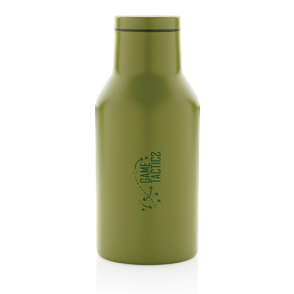 Branded RCS Recycled stainless steel compact bottle