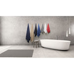 Towel organic cotton 100x50cm Red