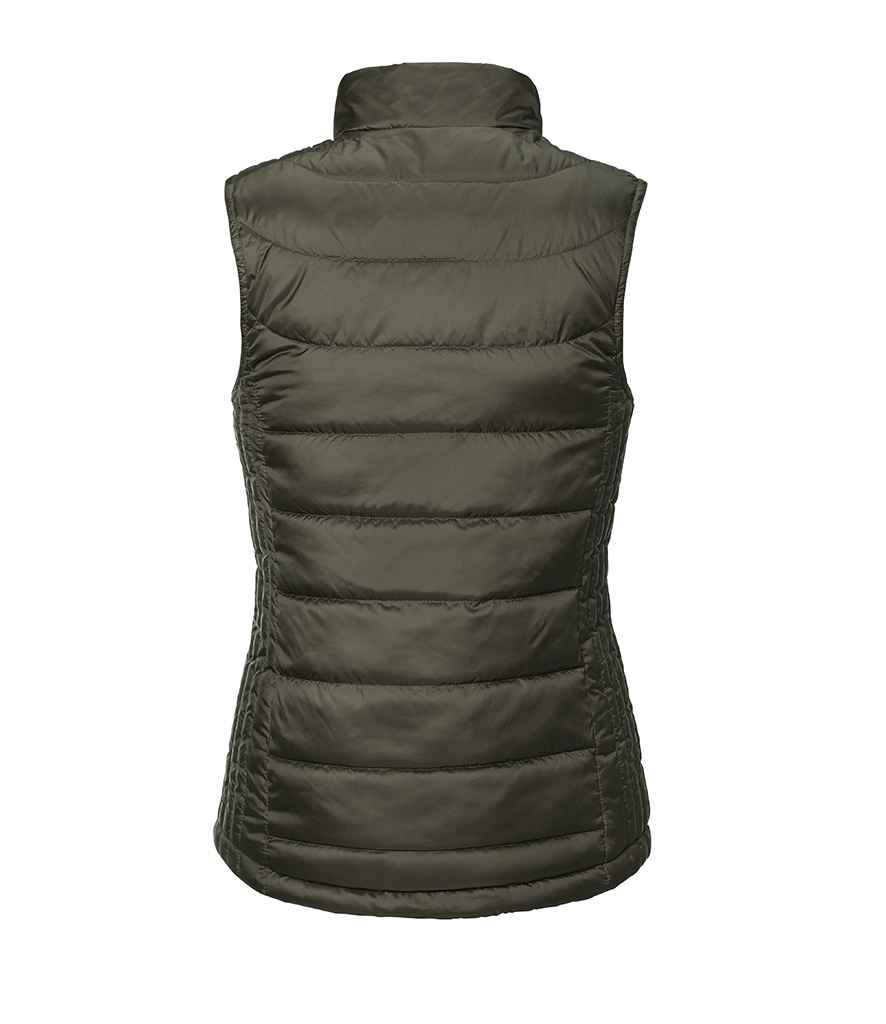 Russell Ladies Nano Padded Bodywarmer Dark Olive