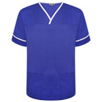 Behrens Contrast Trim Smart Scrub Top