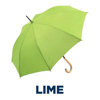 Fare ÖkoBrella Automatic Opening Umbrella with Wooden Crook Handle - 1000mm