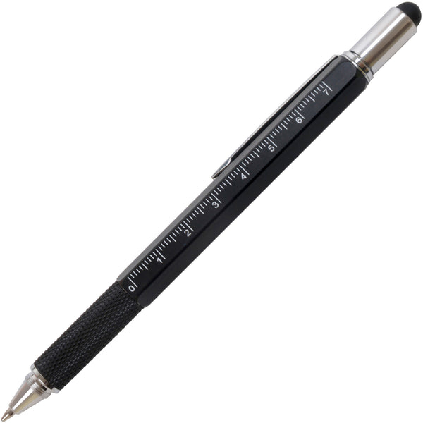 SYSTEMO6 in 1 MULTI FUNCTION metal ball pen with chrome trim