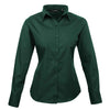 Premier Ladies Long Sleeve Poplin Blouse