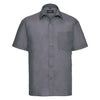Branded Russell Collection Short Sleeve Easy Care Poplin Shirt