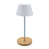 Branded Pure Glow RCS usb-rechargeable recycled plastic table lamp