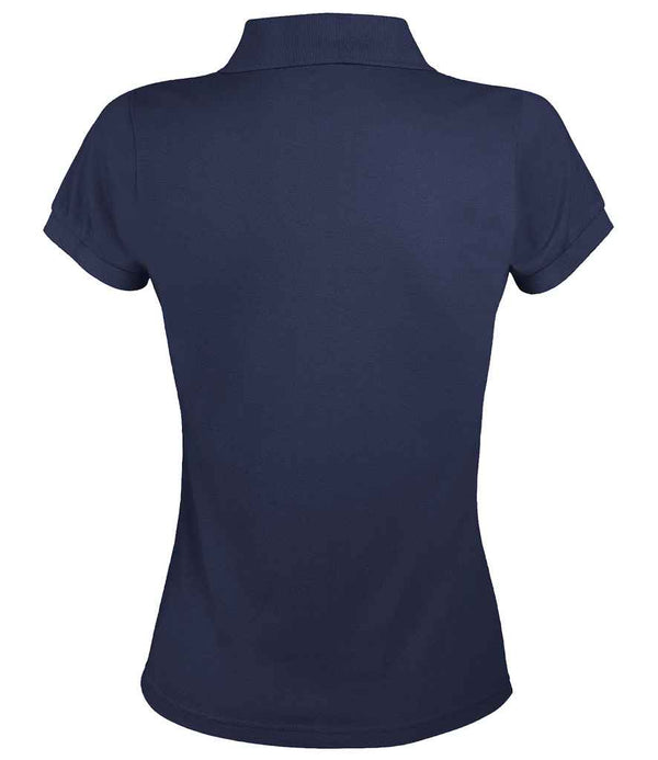 SOL'S Ladies Prime Poly/Cotton Piqué Polo Shirt French Navy