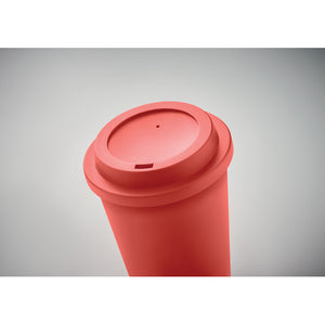 Double wall tumbler PP 300 ml with drinking lid