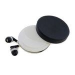 Plastic Earphones in case with silicon casing