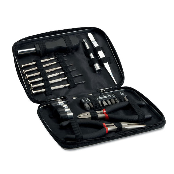 Branded 26 pcs tool in aluminium case